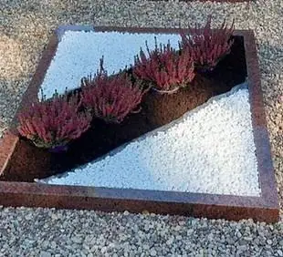 Granīta apmales un sētiņas kapu vietai Latvijā — Granīta Dizains